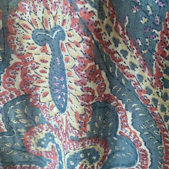 DIAB’LESS Ibiza Paisley women’s baby doll style boho dress, Size M - Picture 9 of 15